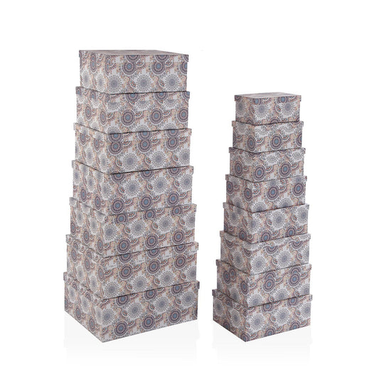 SET 15 CAJAS CARTON INDIA VERSA8NOV