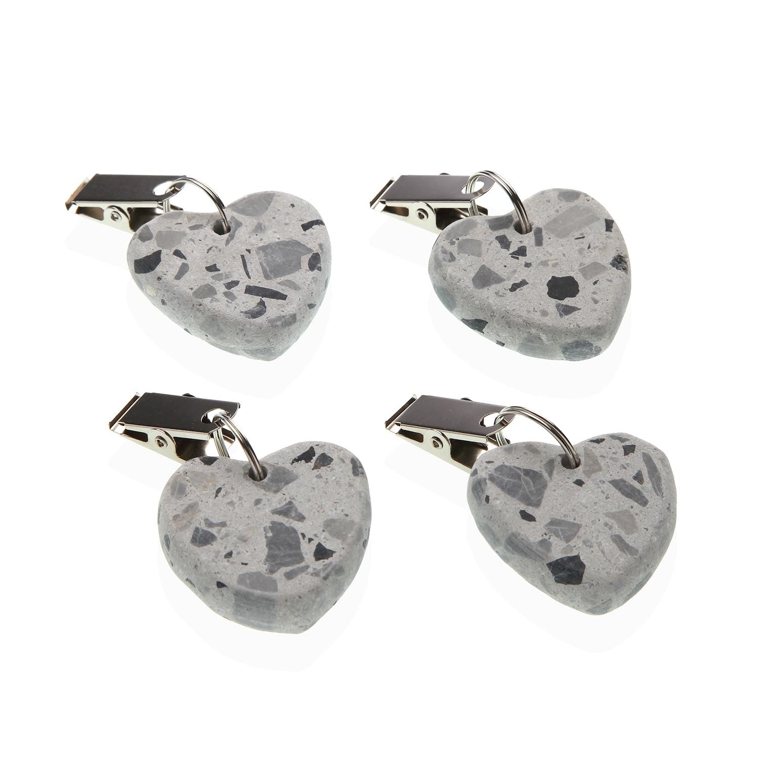 SET 4 PESOS  MANTEL CORAZON VERSA8NOV