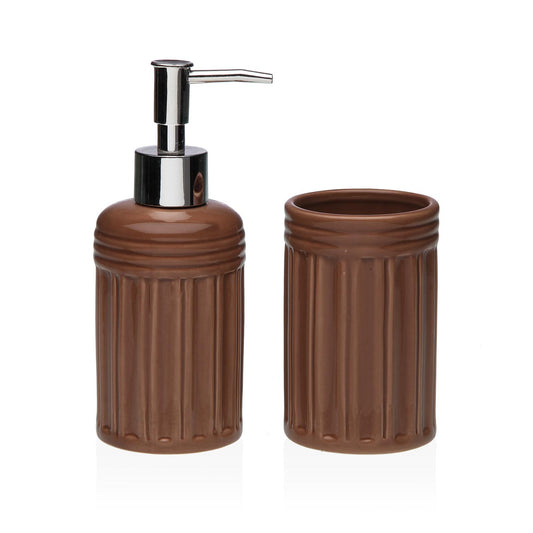 SET BAÑO 2 PCS TERRACOTA VERSA8NOV