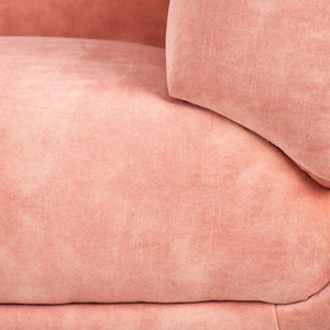 SOFA ROSA TEJIDO METAL 193