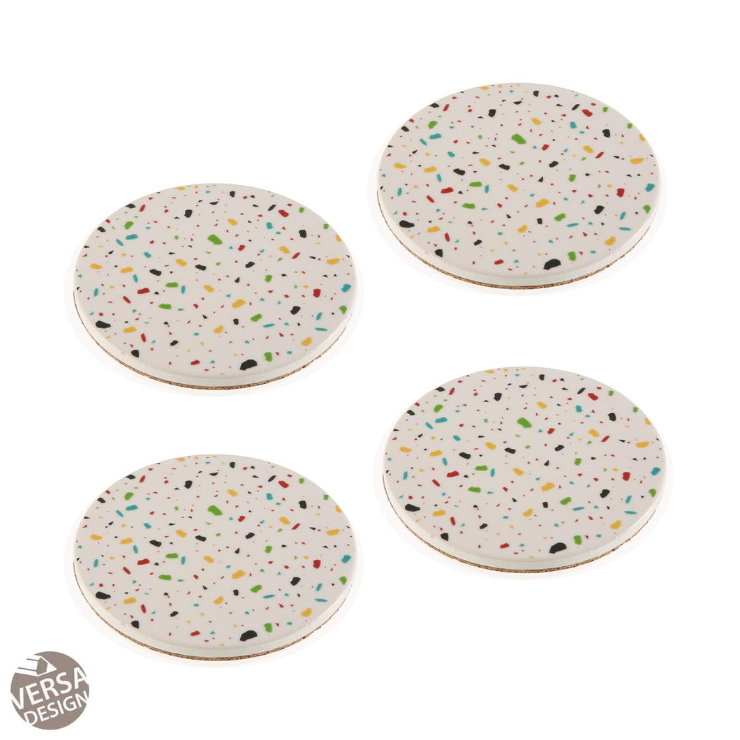 4/S POSAVASOS VIVID TERRAZZO