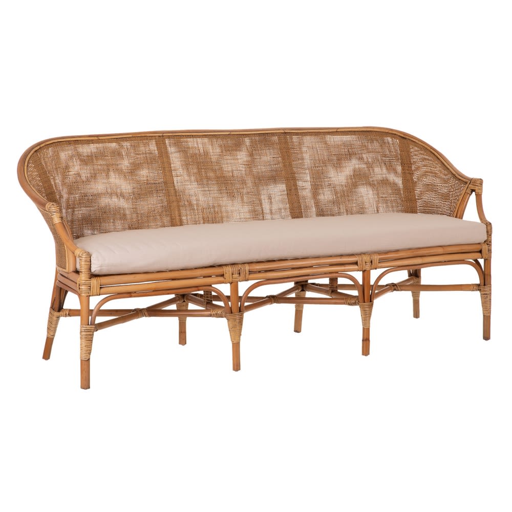 SOFA 3 PLAZAS NATURAL WOODS