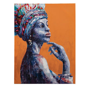 LIENZO PINTURA AFRICANA 75 X 100