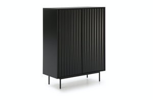 MUEBLE AUXILIAR SIERRA  NEGRO  ROBLE CLARO