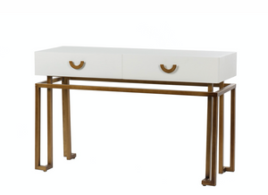 CONSOLA MODELO HILLSGOLD BLANCA