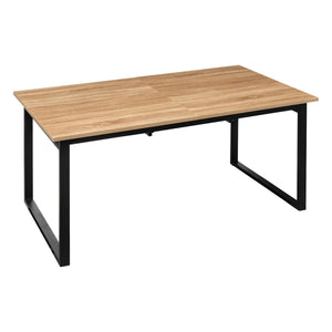 Mesa extensible Aliaj", 6-8 personas, efecto roble natural MBMARZO