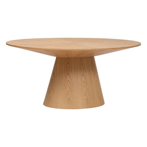 Mesa de comedor Toula" chapa de roble L 183 cm MBMARZO