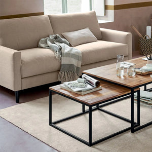 Jules" 3 seater sofa beige che admosfera febrero