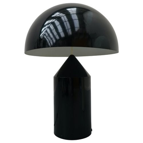 <p>Lámpara de mesa, diseño, metal, negra</p> Grupo sdm JULIO
