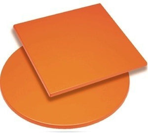 <p>Tapa de mesa Werzalit -Naranja-326, Grupo 2, 70 x 70 cms. Formato Werzalit Alemania</p> Grupo sdm JULIO