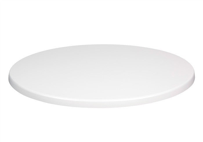<p>Tapa de mesa Werzalit-SM - Blanco-01, 70 cms. de diámetro.</p> Grupo sdm JULIO